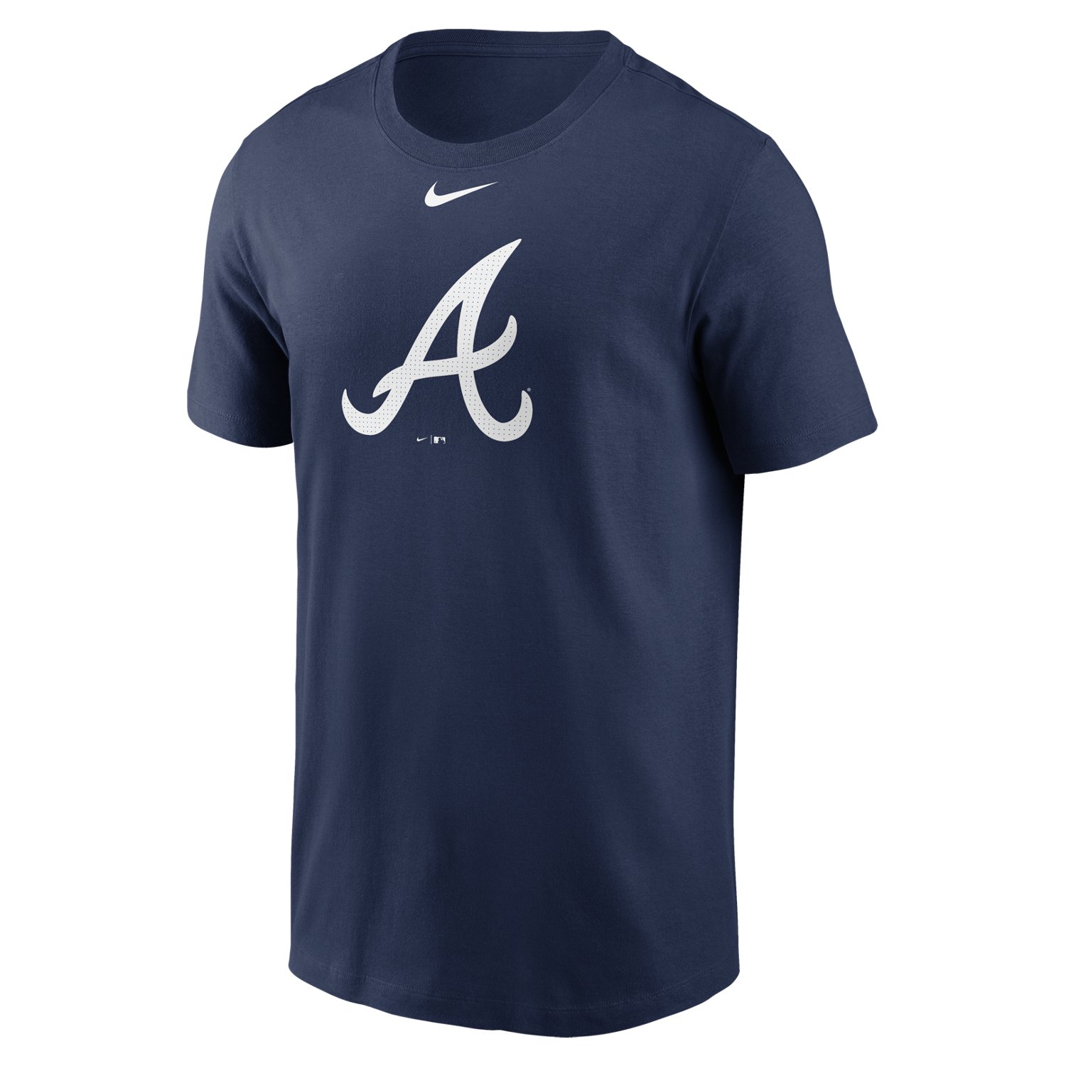 Nike Men's Atlanta Braves Fuse Large Logo T-shirt - view number 2