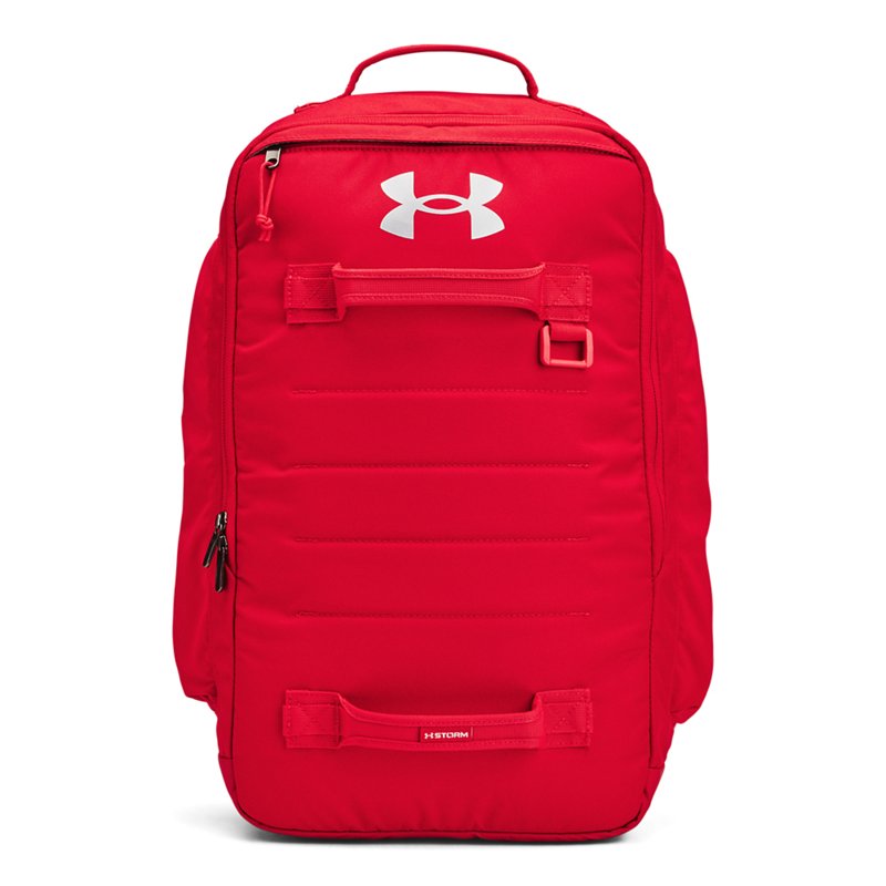 Photos - Backpack Under Armour Contain  Red/Red/Metallic Silver - s at Academy Sports 1378413-600 