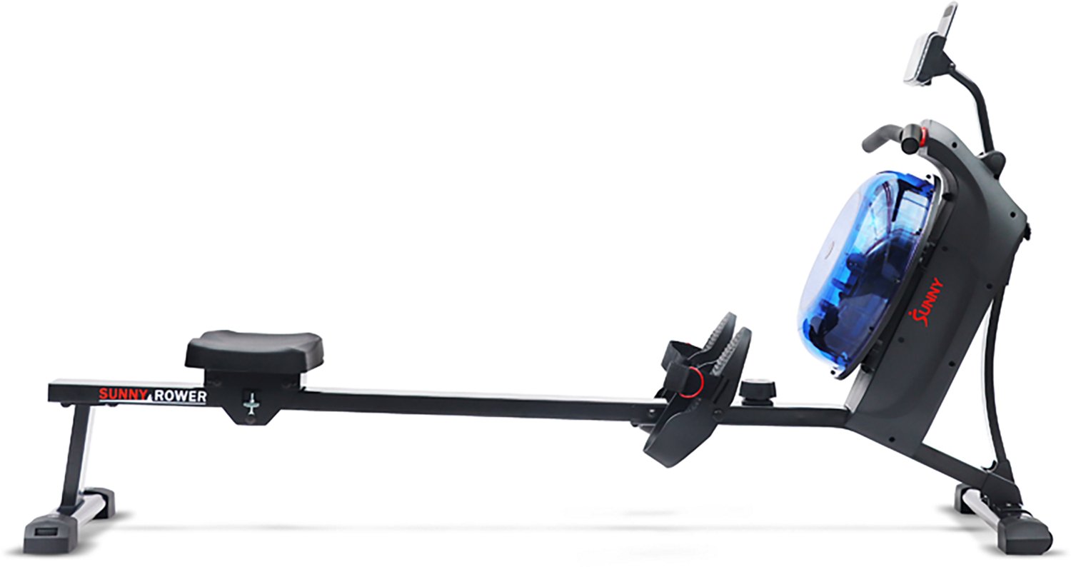 Sunny Health & Fitness Hydro + Dual-Resistance Smart Magnetic Water Rowing Machine - view number 2
