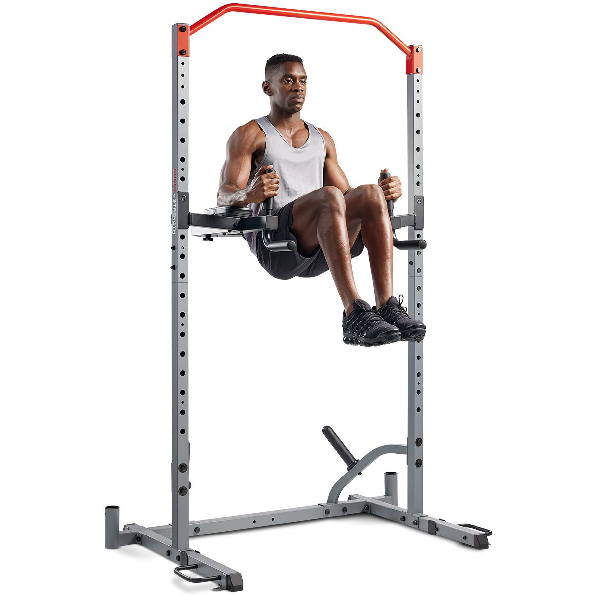 Sunny Health & Fitness Adjustable Multifunction Dip Station and Core Workout Attachment                                          - view number 3