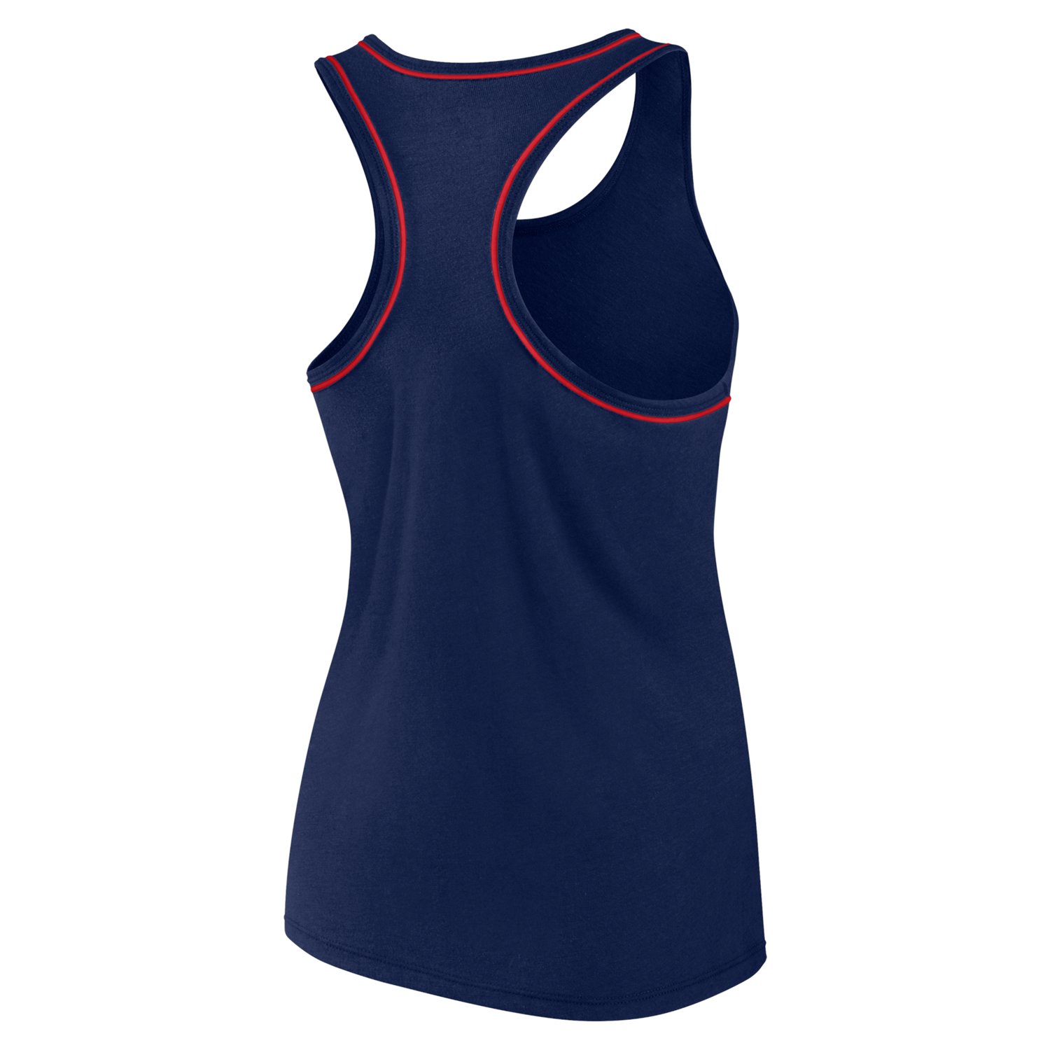 The Team USA Women's Center Bold Tank Top boasts a sleeveless design and features the team logo.                                 - view number 3
