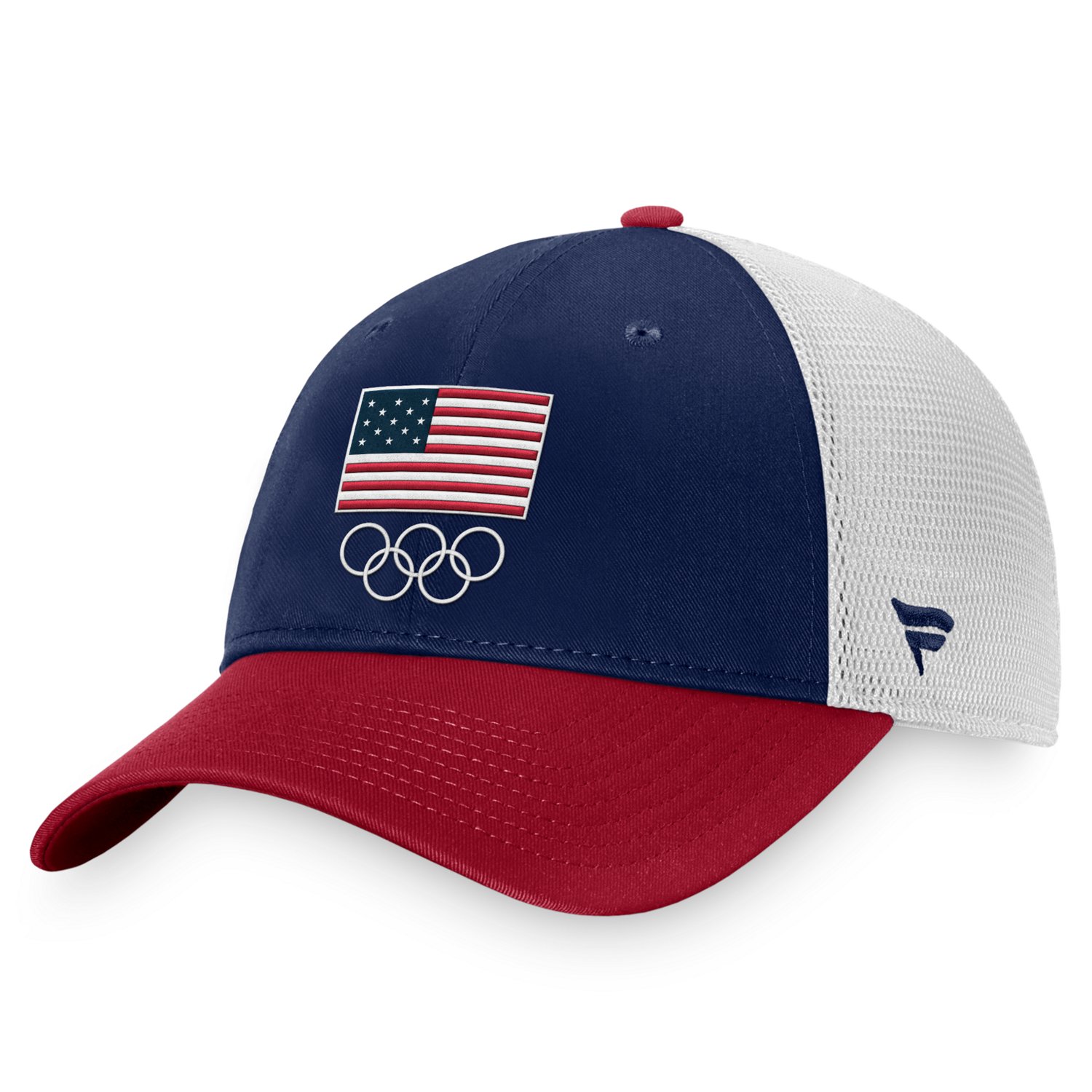 Fanatics Men's Team USA RWB Structured Adjustable Mesh Cap - view number 2