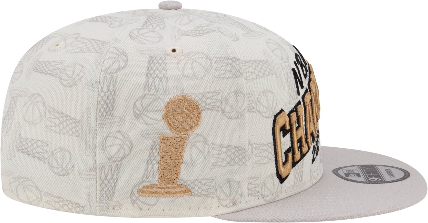New Era Men's Boston Celtics 2024 NBA NWE Champs Locker Room Snapback 9Fifty                                                     - view number 4