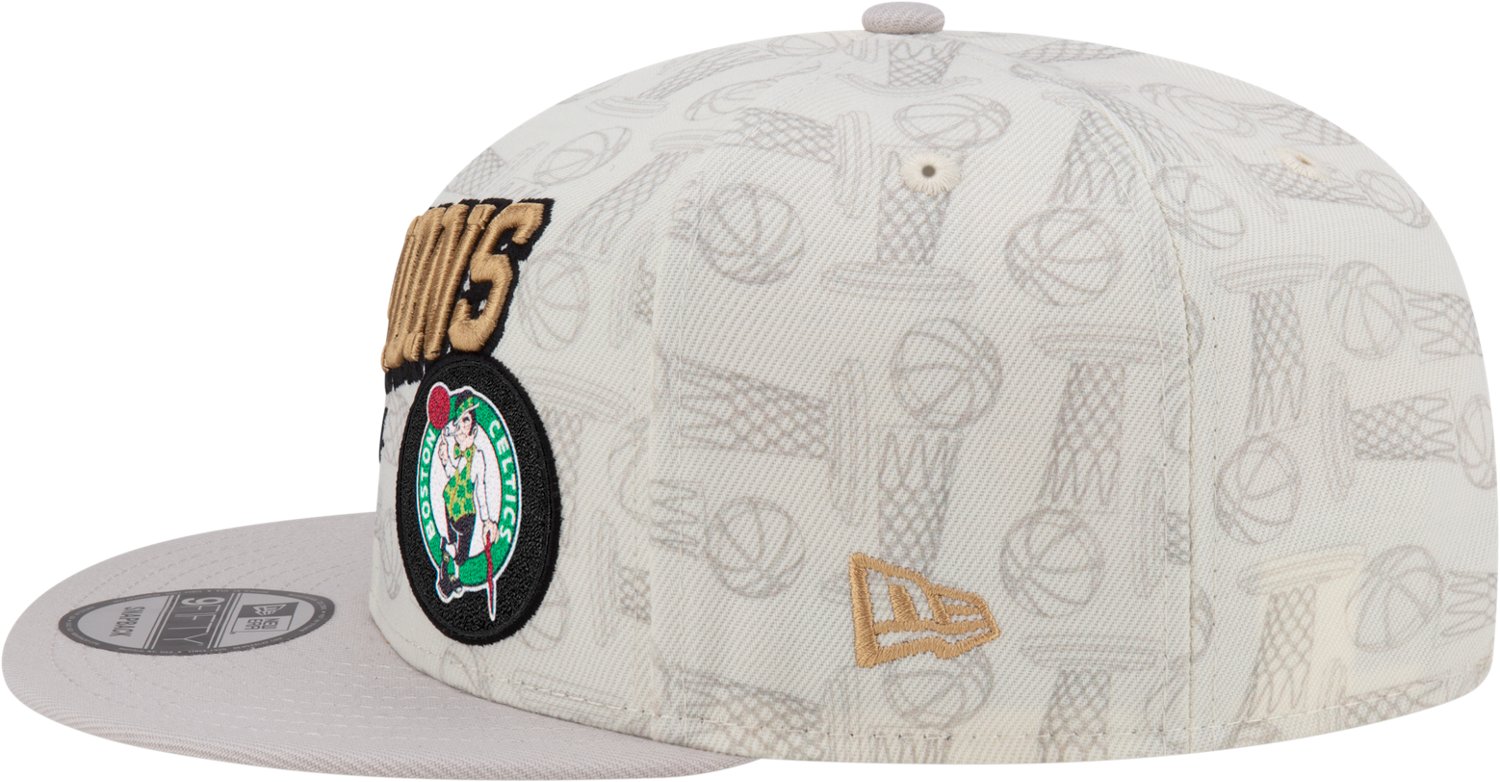 New Era Men's Boston Celtics 2024 NBA NWE Champs Locker Room Snapback 9Fifty                                                     - view number 5