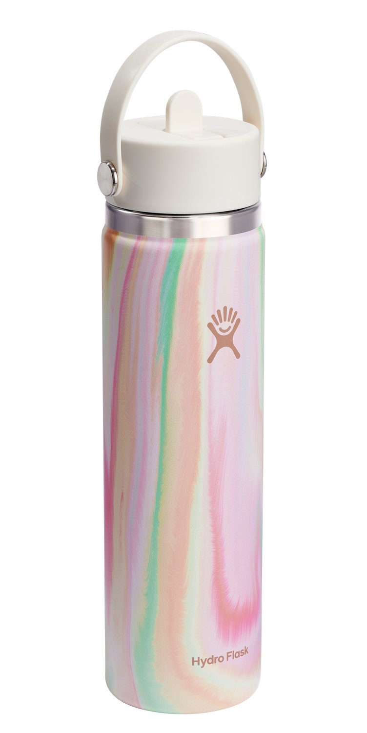 ゆう　Hydro flask  24oz シュガークラッシュ Hydro Flask 24 oz Sugar Crush Wide Flex Straw Cap LE Water