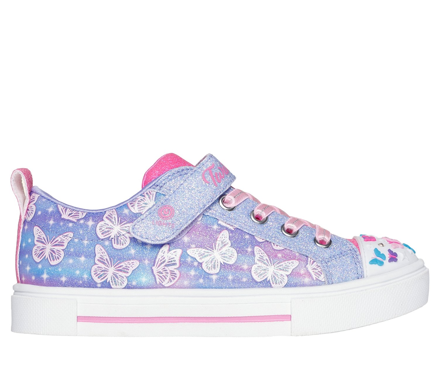 スクイーズ SKECHERS Kids' Twinkle Toes Twinkle Sparks Ombre Flutter