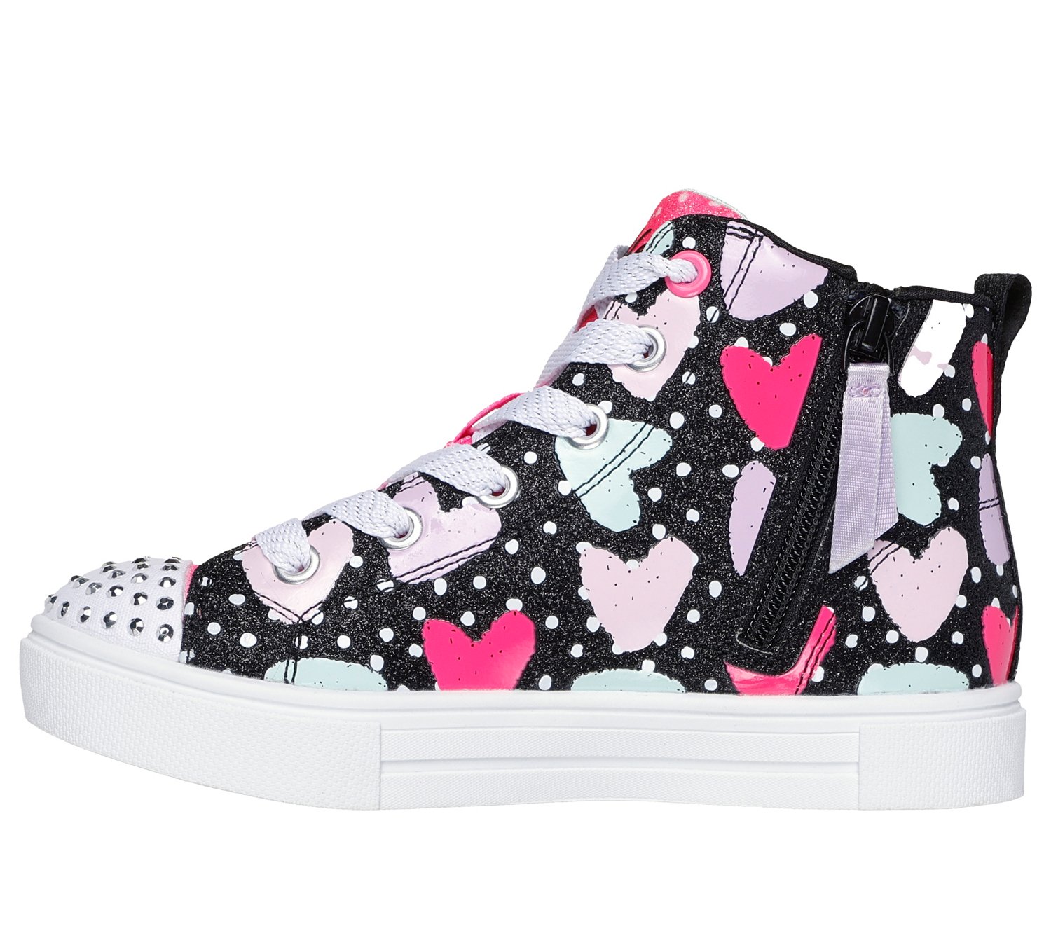 SKECHERS Kids' Preschool Twinkle Toes Twinkle Sparks Mid Sneakers - view number 2
