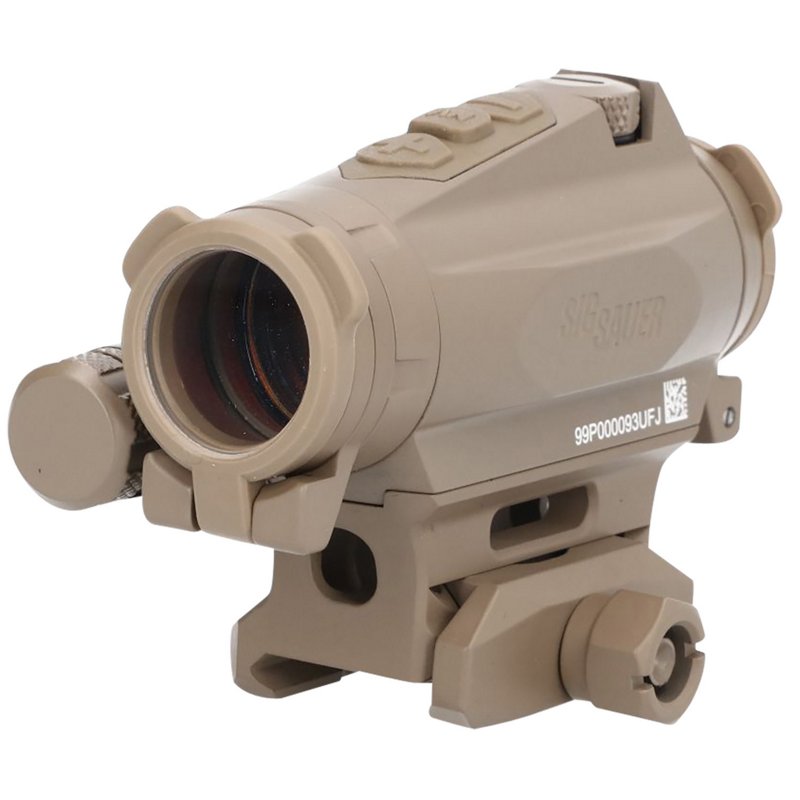 SIG SAUER ROMEO4XT Pro 1x20 2 MOA Red Ballistic Circle Dot Multi Reticle Sight Black, 20mm - Scopes at Academy Sports