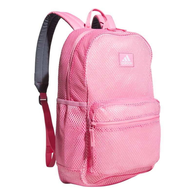 adidas Hermosa II Mesh Backpack Pink - Backpacks at Academy Sports