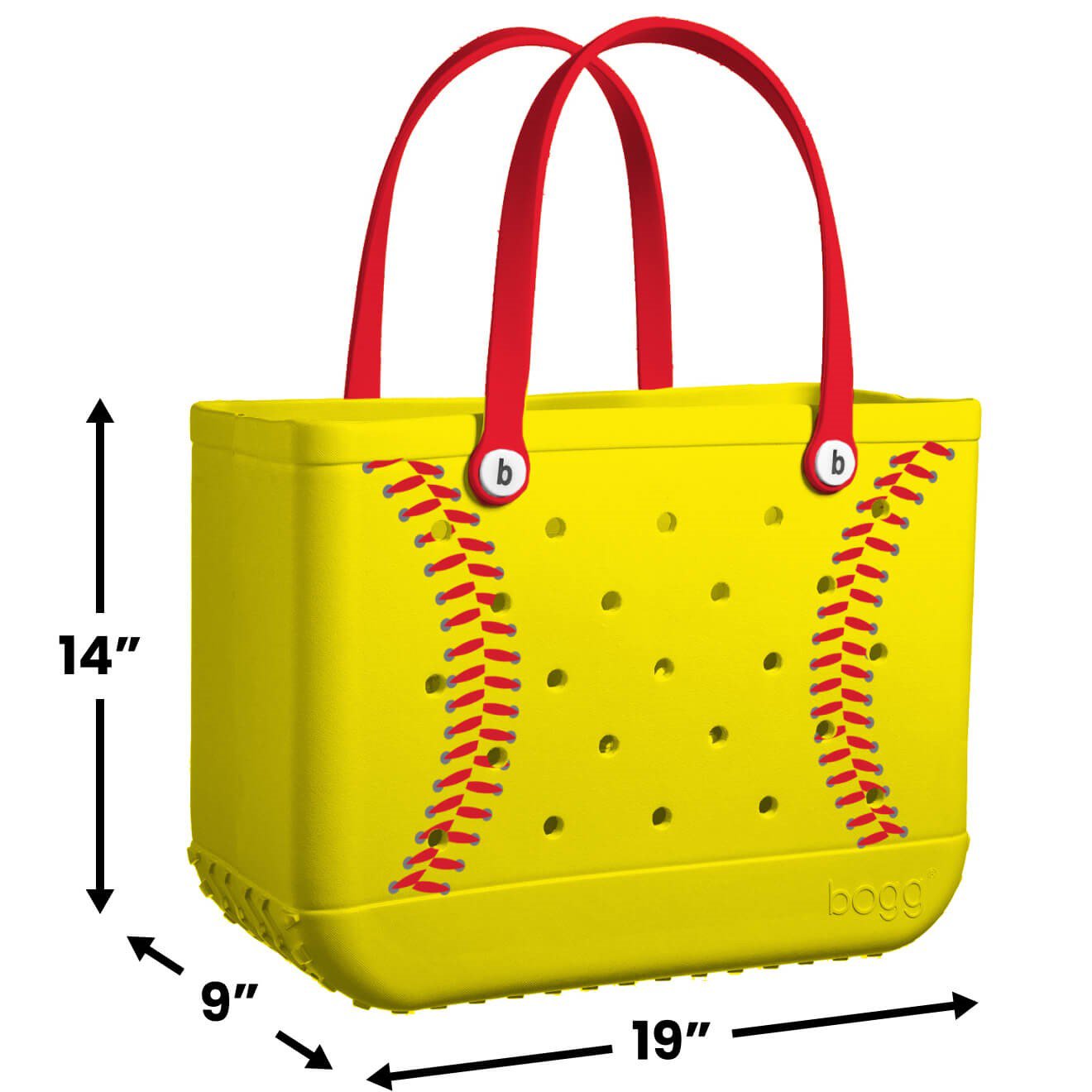 Bogg Bag Original Batter Up Baseball Tote Bag                                                                                    - view number 4