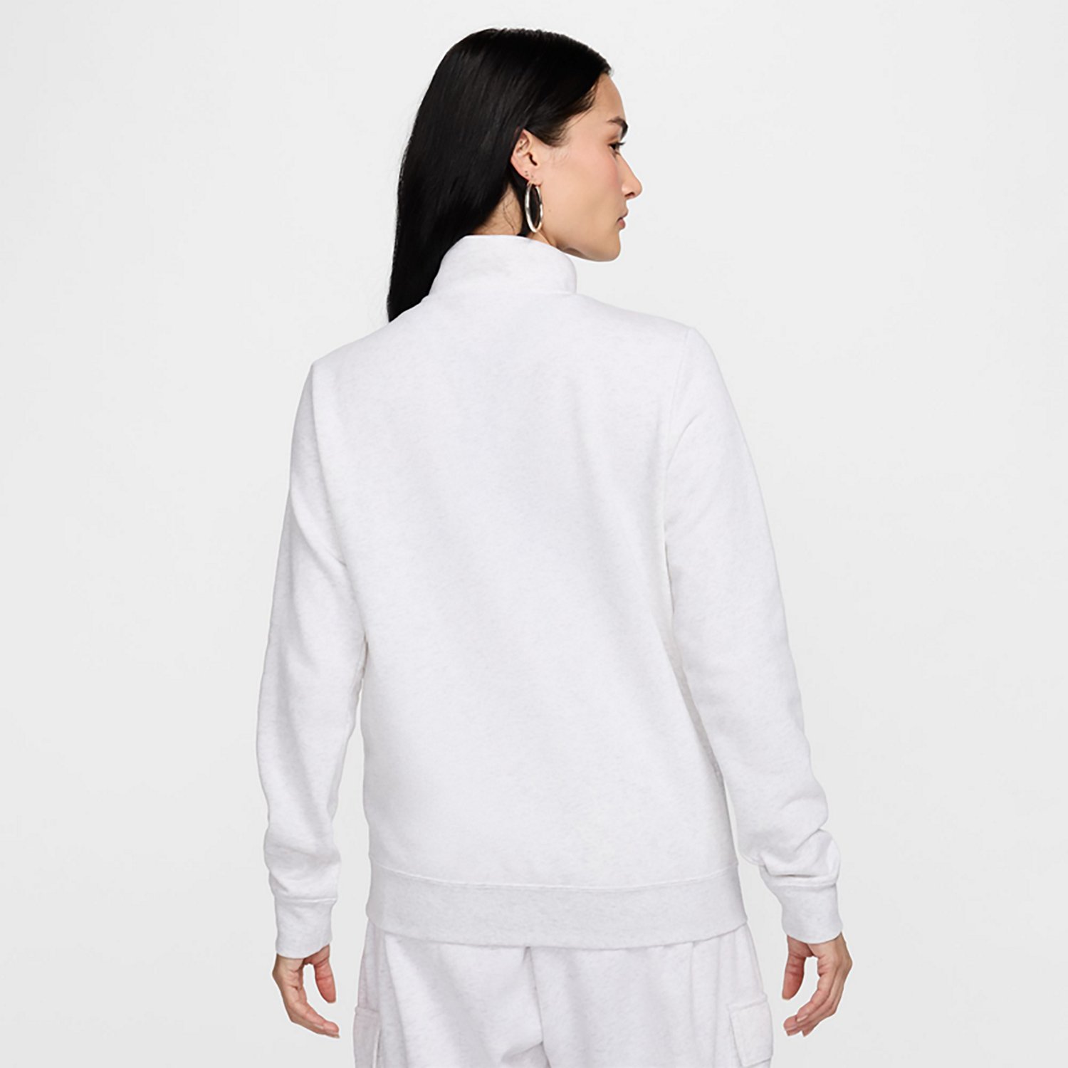 Nike Women's Club Fleece 1/4-Zip Pullover Sweatshirt                                                                             - view number 2