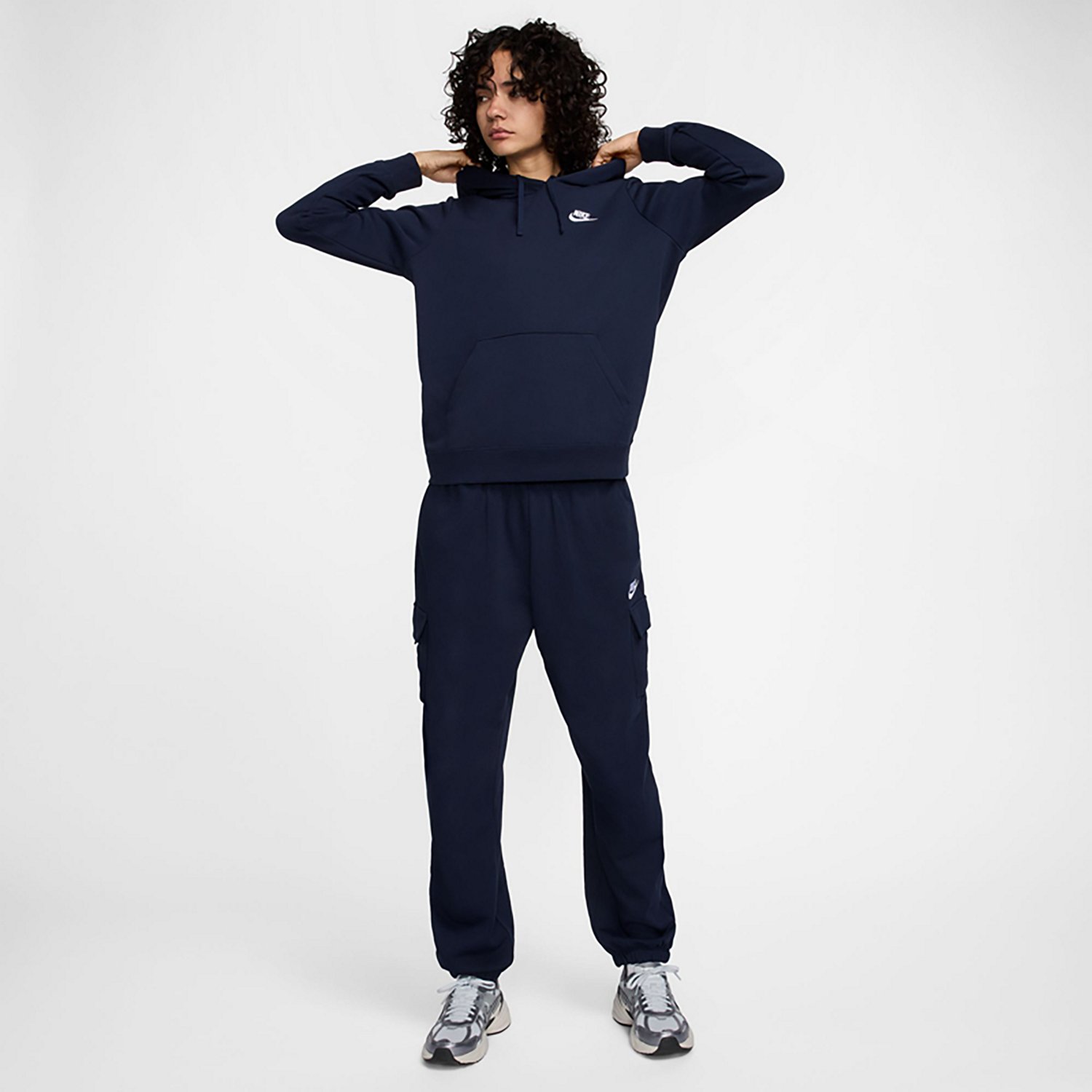 Nike Women's Club Fleece Pullover Hoodie                                                                                         - view number 6