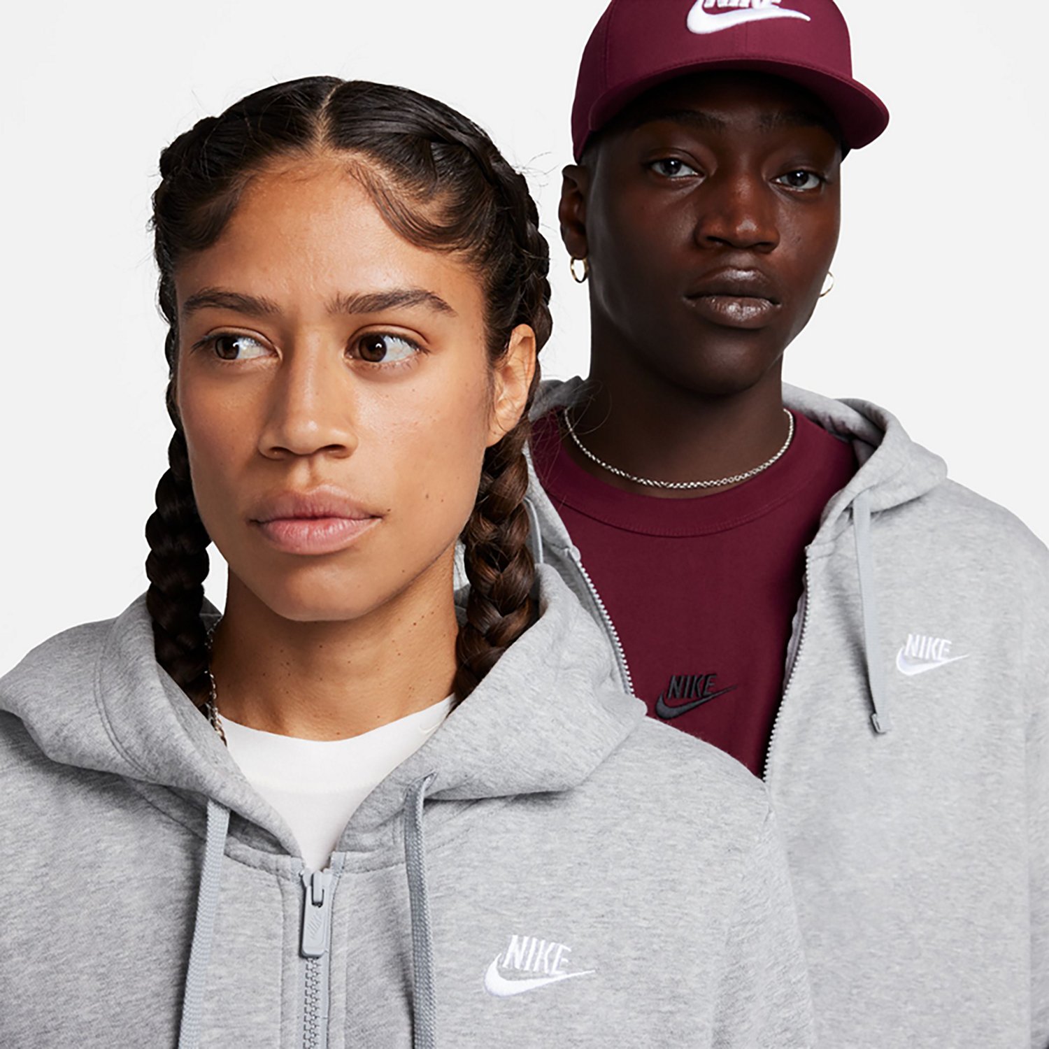 Nike Women's Club Fleece Full-Zip Hoodie - view number 6
