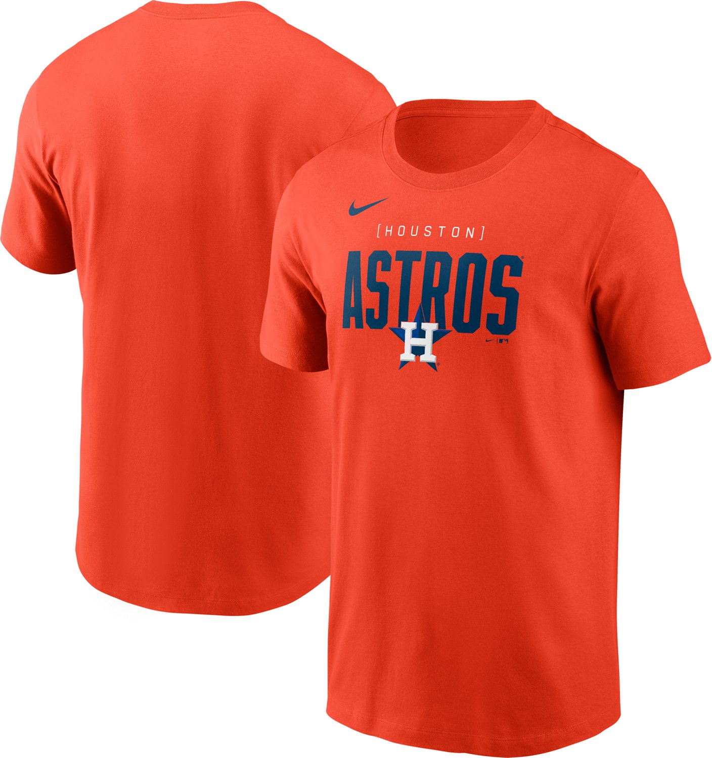 Nike Men’s Houston Astros Home Team Bracket Graphic T-shirt                                                                    - view number 1