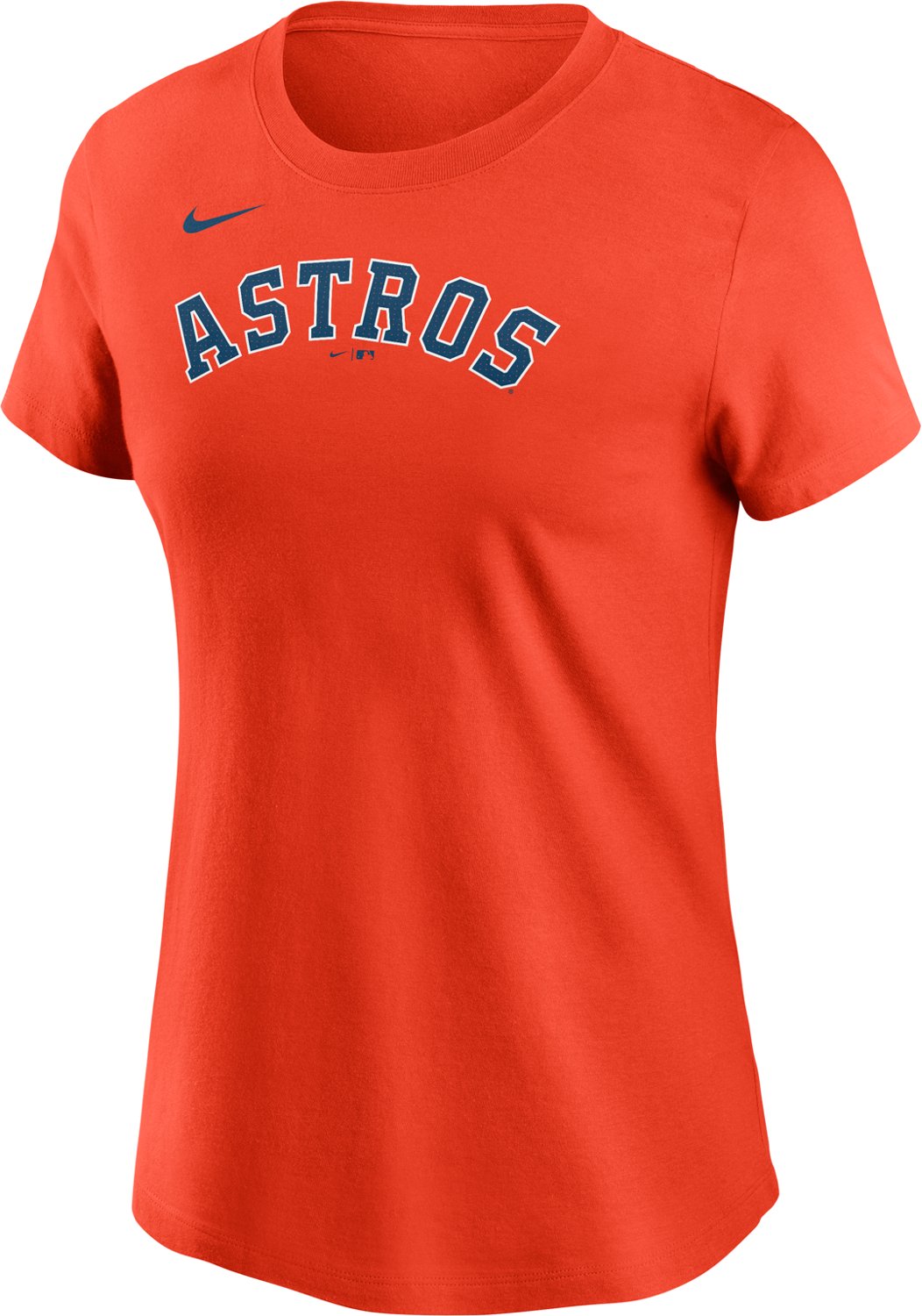 Nike Women’s Houston Astros Fuse Wordmark Graphic T-shirt - view number 2