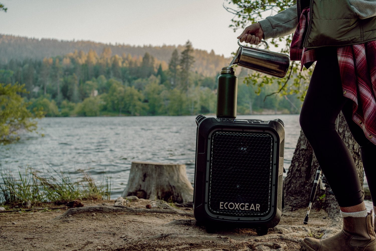 ECOXGEAR Boulder Ultra Portable Waterproof Outdoor Bluetooth Speaker