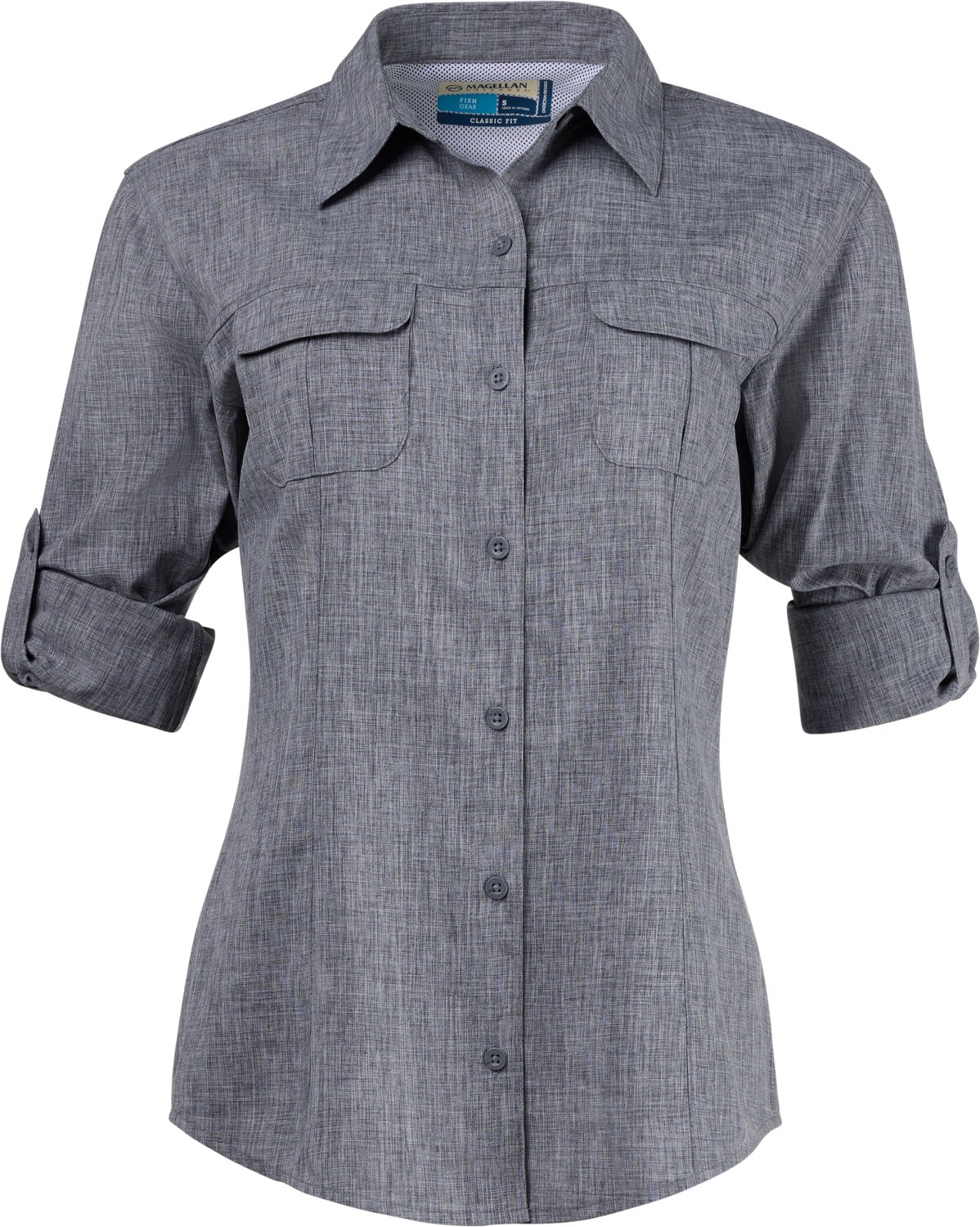 Magellan Outdoors Women's Aransas Pass Long Sleeve Shirt - view number 3