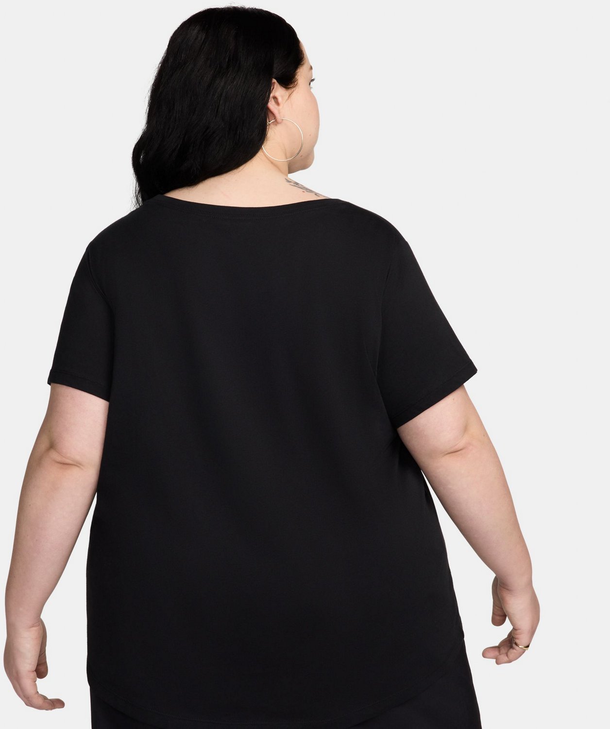 Nike Women's Sportswear Club LBR Plus Size T-shirt                                                                               - view number 2