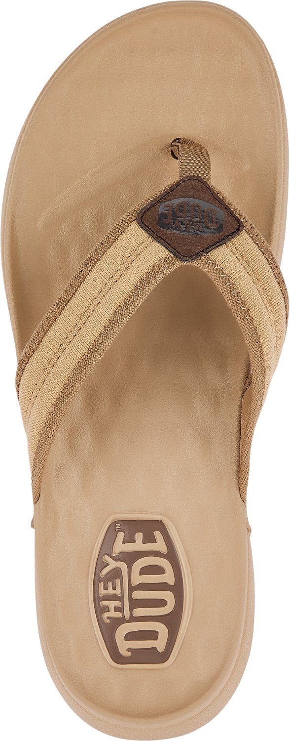 HEYDUDE Men's Myers Sport Mode Flip Flops                                                                                        - view number 6