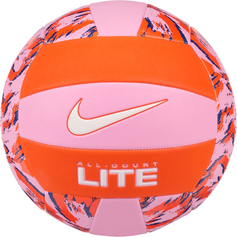 Nike All Court Lite Volleyball Orange/Pink, 5 - Volleyball Equipment at Academy Sports