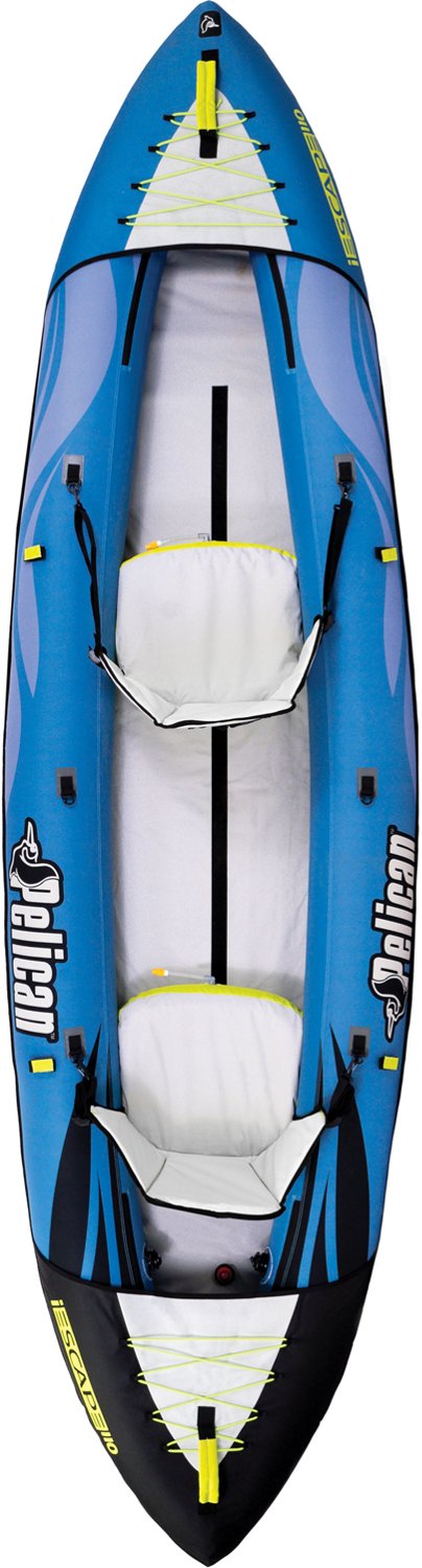 Pelican iESCAPE 110 11 ft Convertible Inflatable Sit-On-Top Tandem Kayak                                                         - view number 3