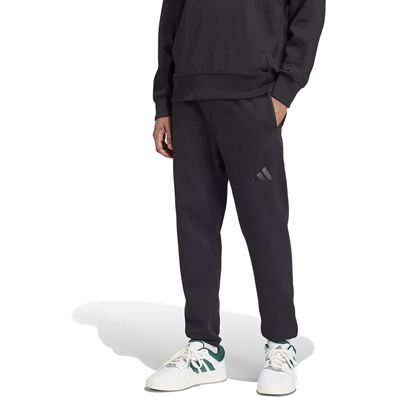 adidas Men's All SZN Fleece Regular Pants Black, Large - Men's Athletic Fleece at Academy Sports