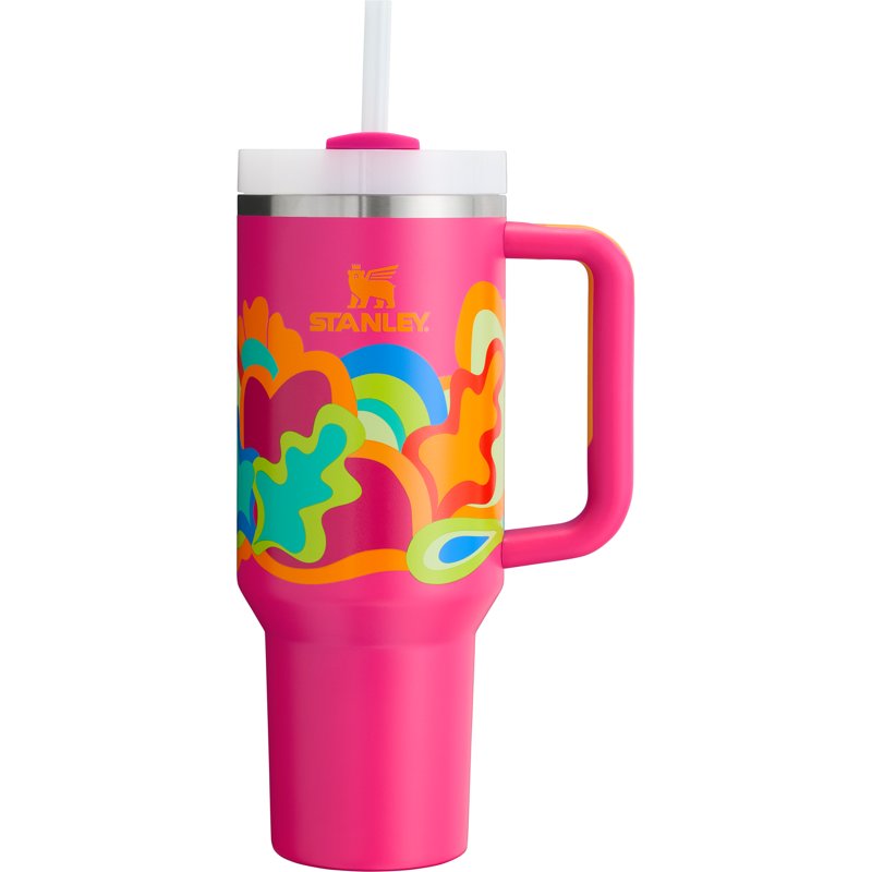 Stanley 40oz Adventure Quencher H2.0 FlowState Tumbler Tropical Wave - Thermos/Cups &koozies at Academy Sports