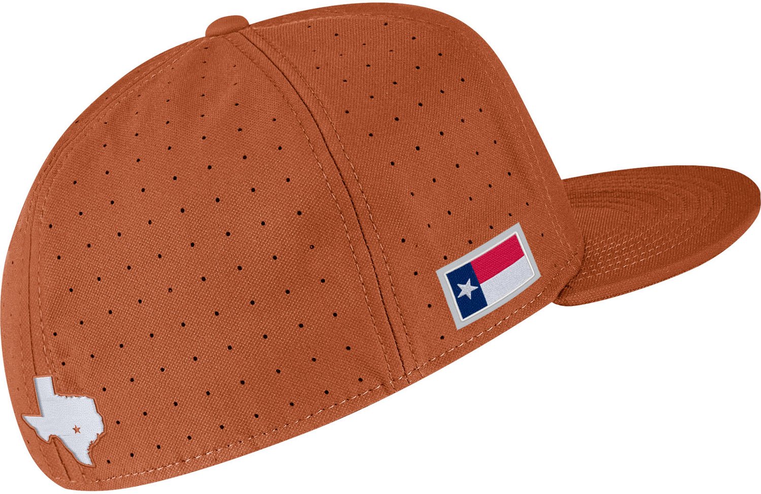 Nike Texas Longhorns Aero True Baseball Performance Fitted Hat - view number 2