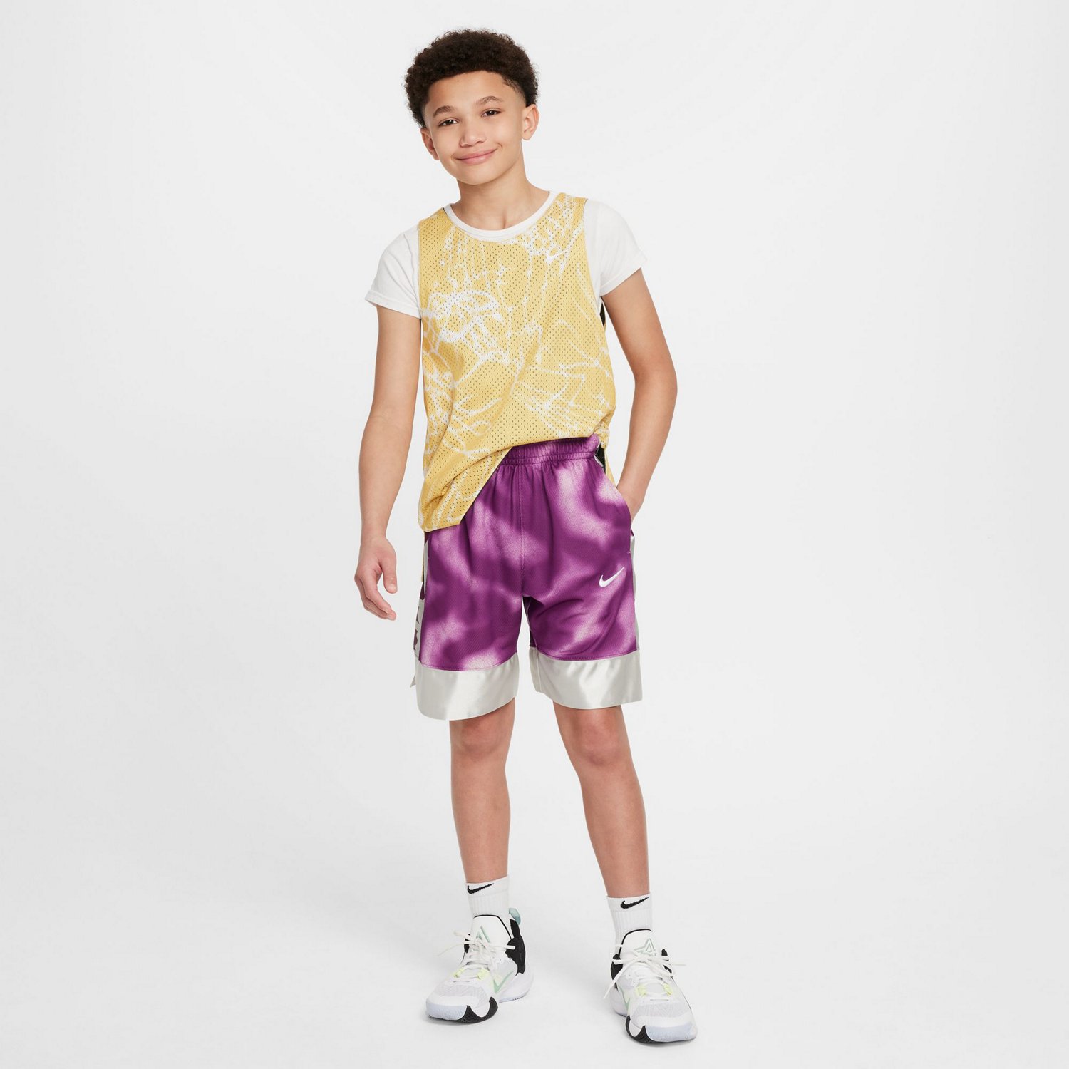Nike Boys' Dri-FIT Elite 23 All Over Print Shorts | Academy