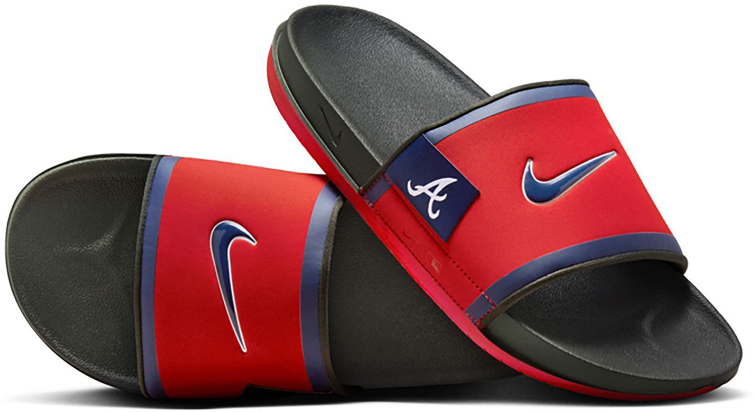 Nike Men's Atlanta Braves '24 Offcourt Slides - view number 3