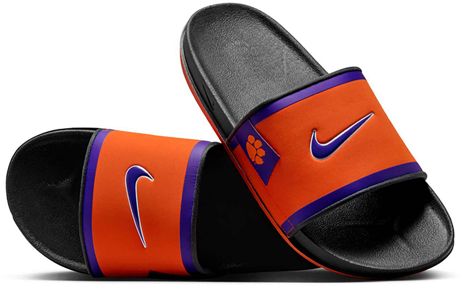 Nike Men's Clemson University '24 Offcourt Slides                                                                                - view number 3