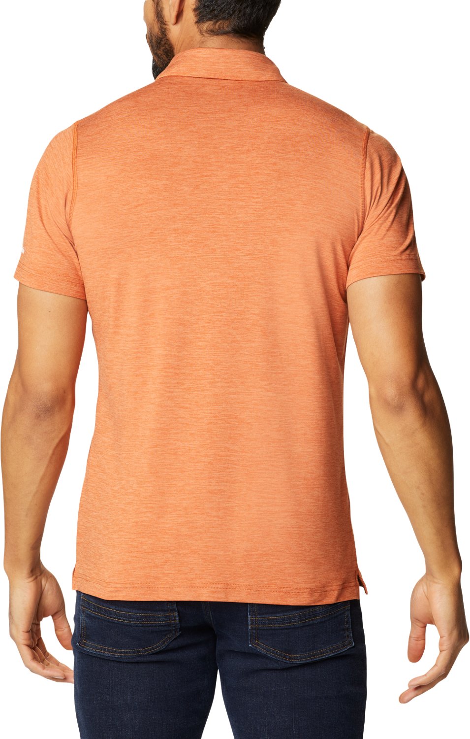 Columbia Men's Collegiate Tech Trail Short-Sleeve University of Texas Polo - view number 3