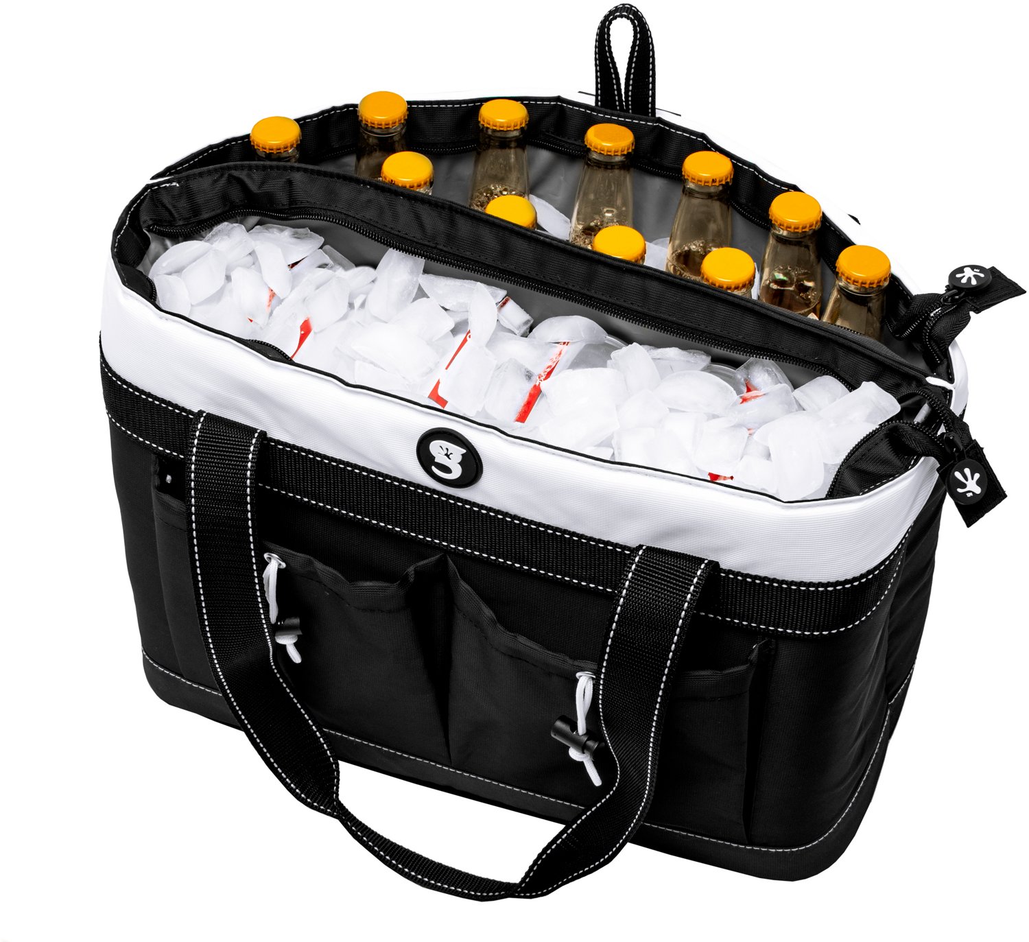 geckobrands 2 Compartment 40 Can Cooler - view number 5