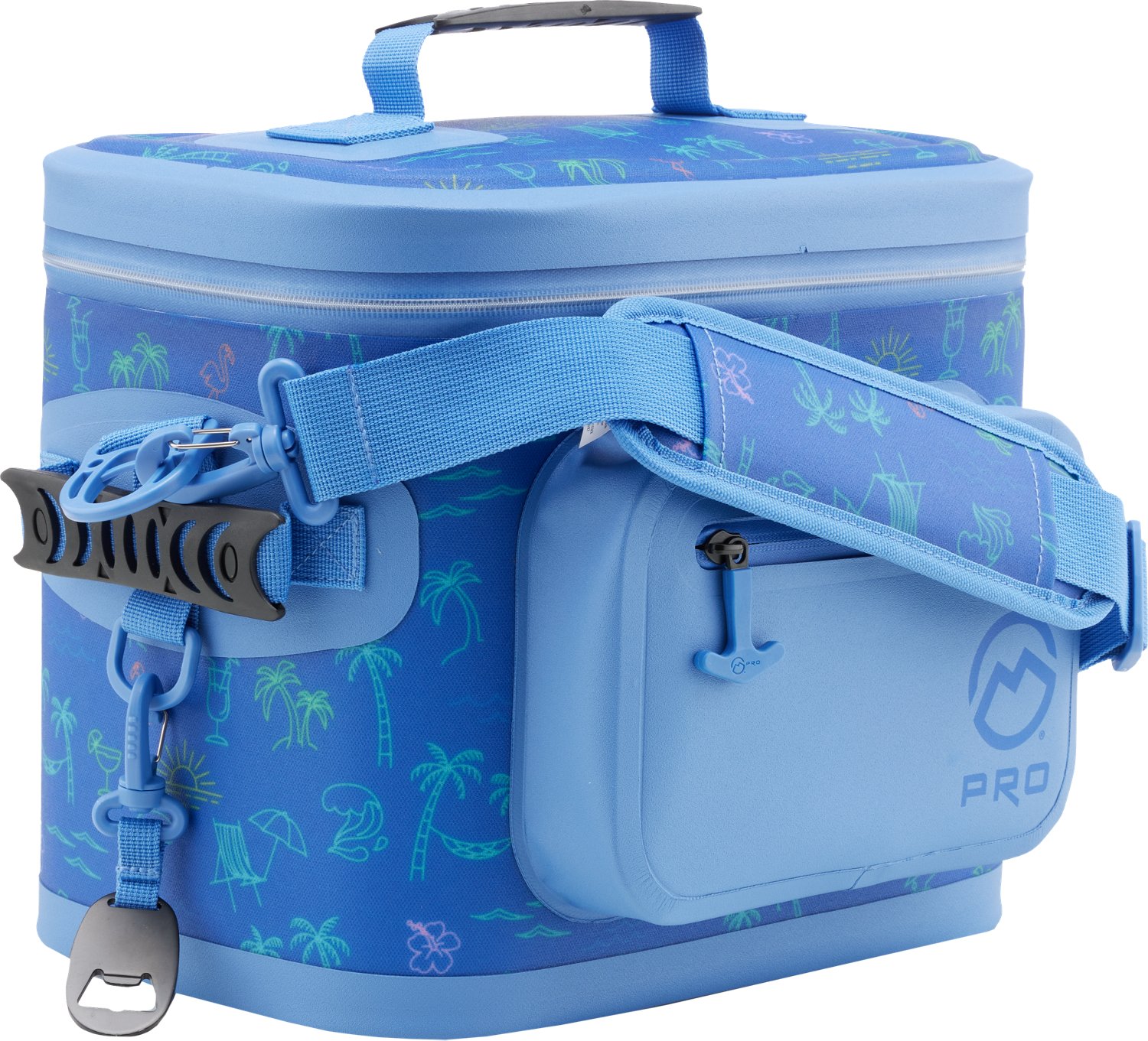 Magellan Outdoors Pro Leakproof 12-Can Square Cooler – Color Blue / Light Blue Sansujyuku sansujyuku.com