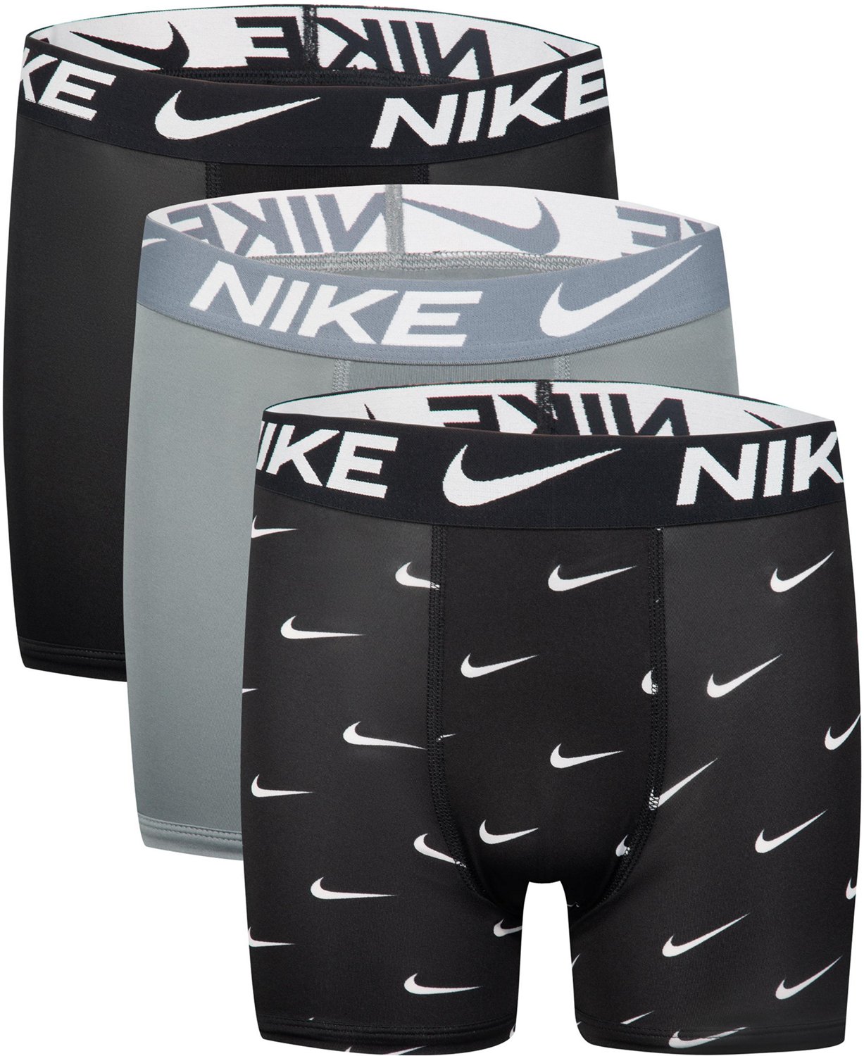 Nike Boys' Print Boxer Briefs 3-Pack | Free Shipping at Academy
