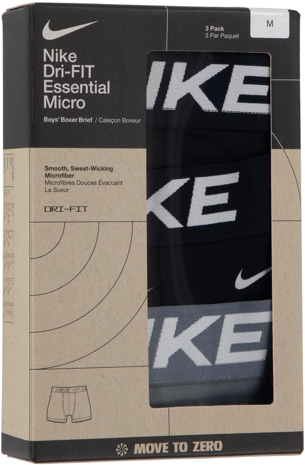 Nike Boys' Print Boxer Briefs 3-Pack - view number 3