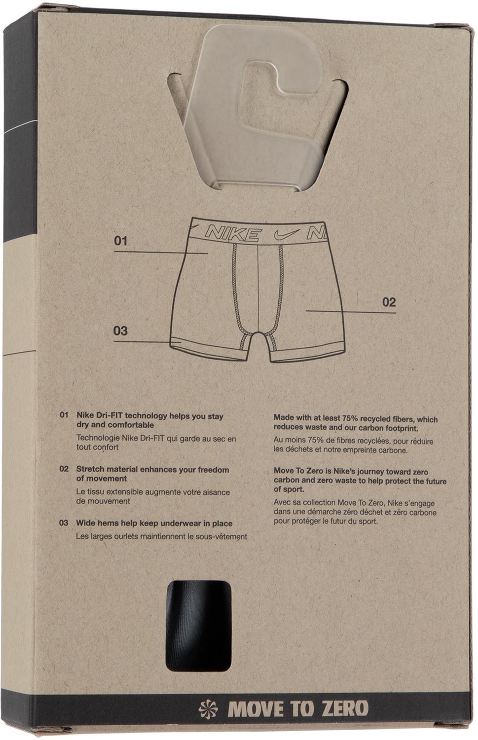 Nike Boys' Print Boxer Briefs 3-Pack - view number 4