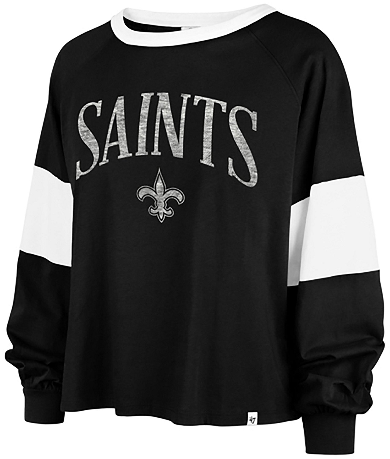 '47 Women's New Orleans Saints Upside Rhea Long Sleeve T-shirt - view number 2