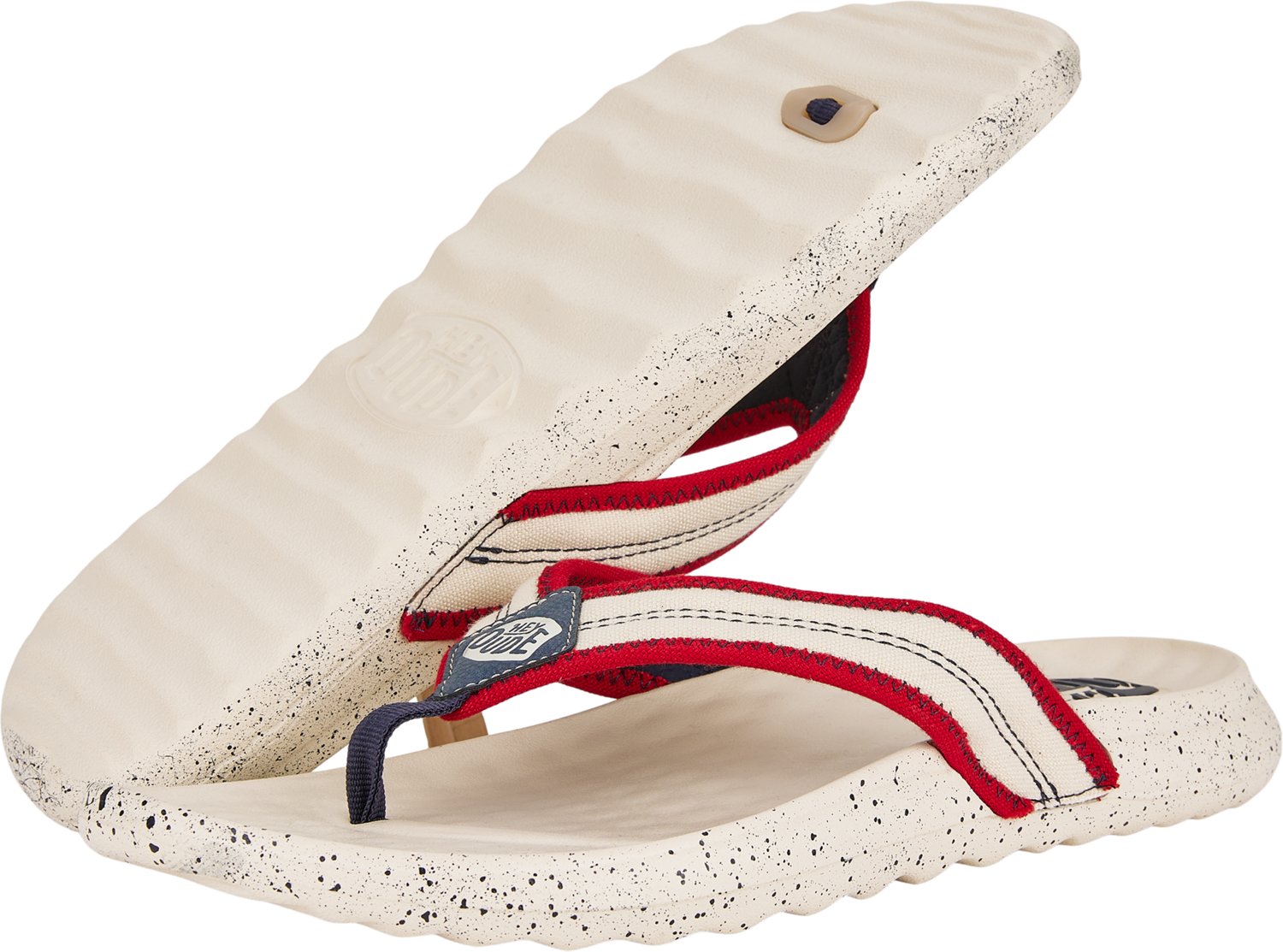 HEYDUDE Men's Myers Americana Flip-Flops                                                                                         - view number 7