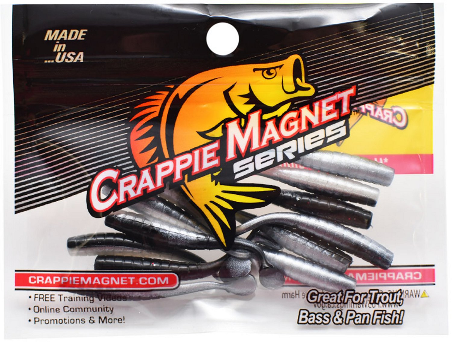 Crappie Magnet Series Tiny Dancer 1.75 in Soft Bait 12-Pack - view number 1
