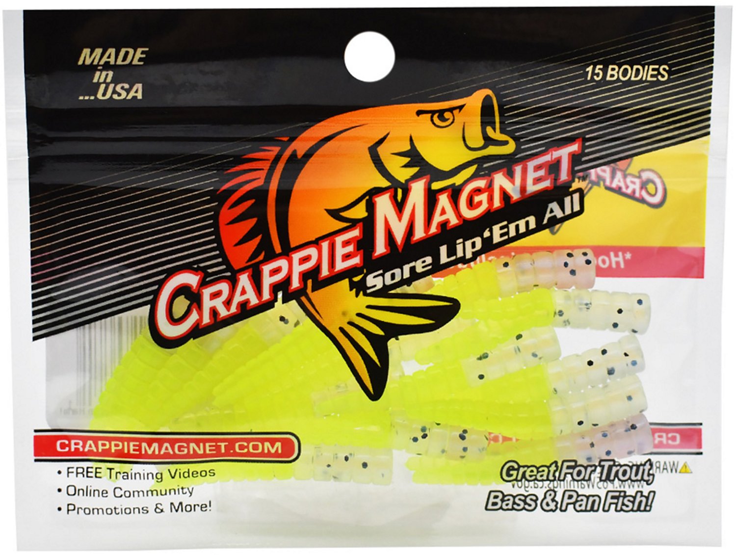 Crappie Magnet Series Tiny Dancer 1.75 in Soft Bait 12-Pack - view number 1
