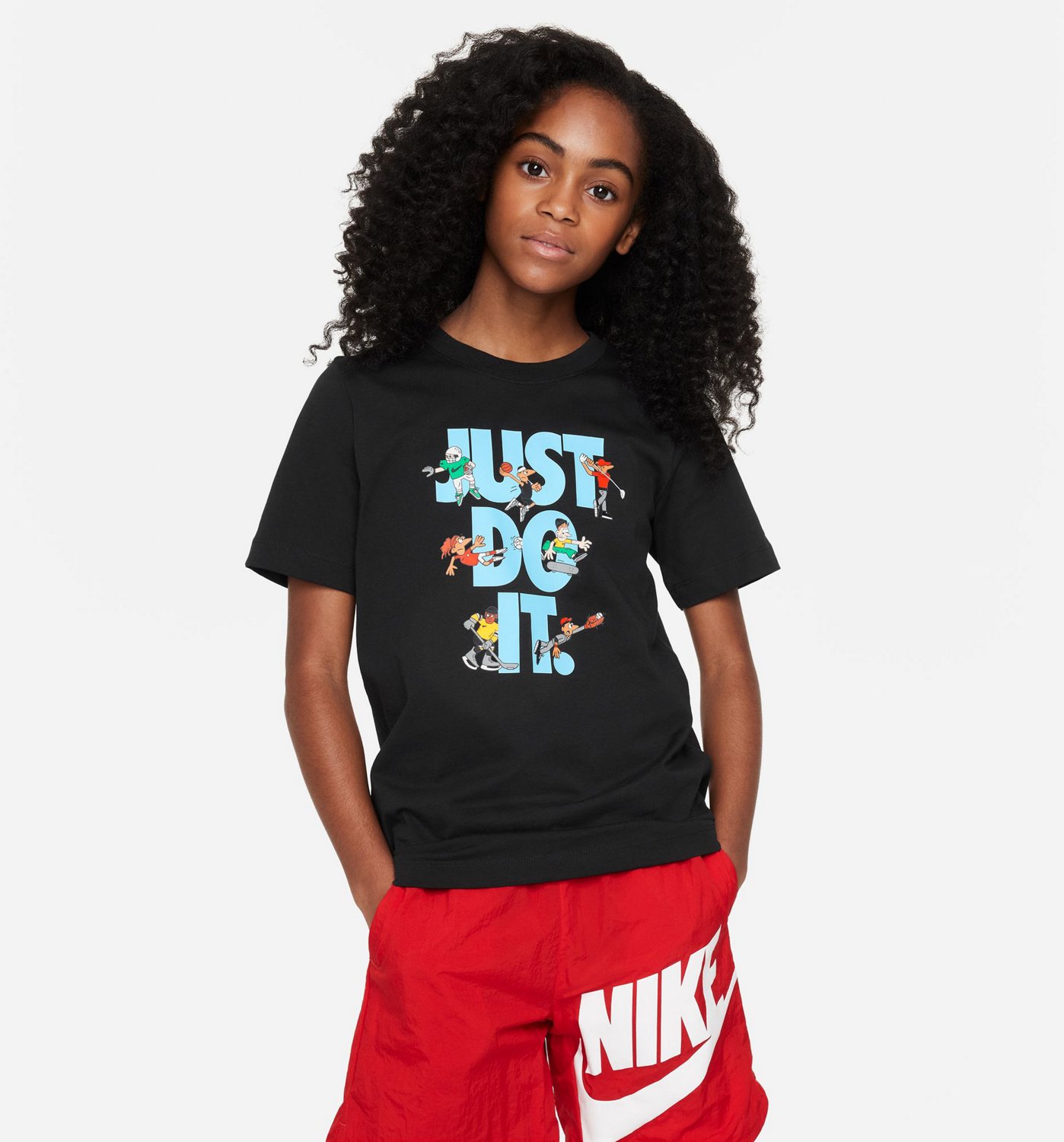 Nike Boys Sportswear Just Do It Multi Sport Graphic T shirt Academy