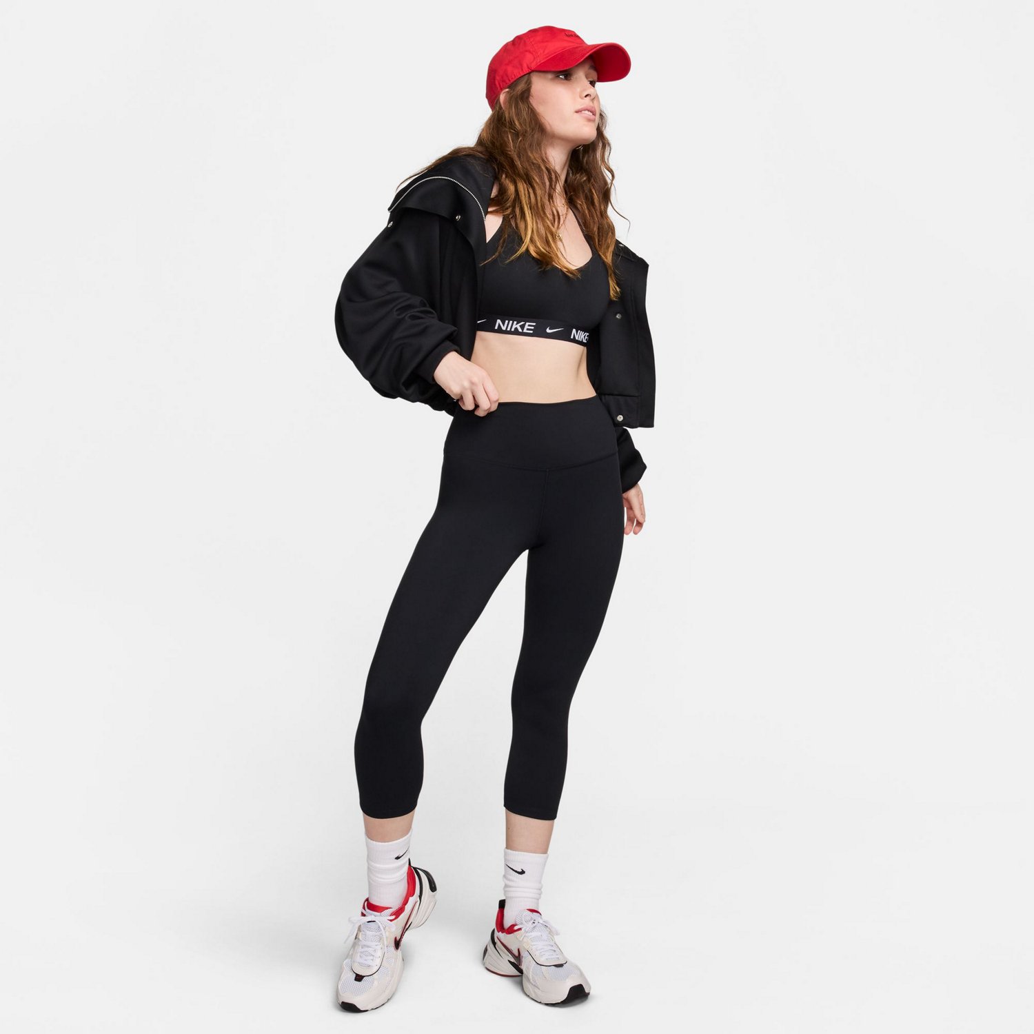 Nike women's dri fit cropped leggings sales