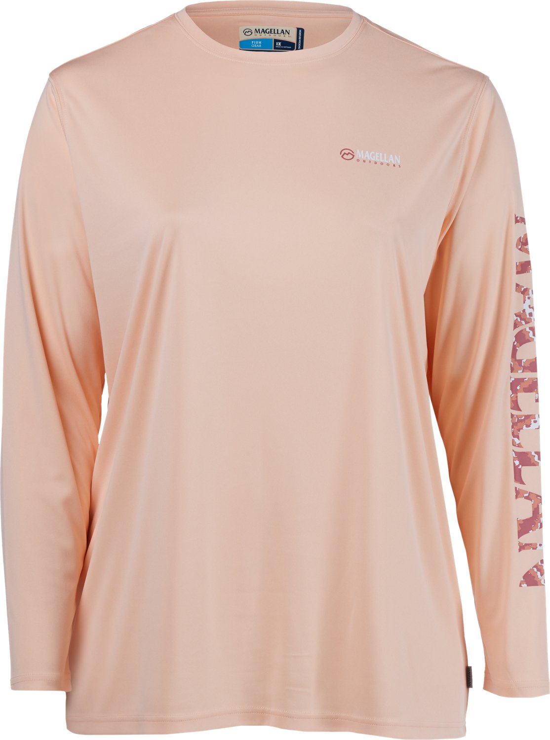 Magellan Women's Plus Size Caddo Lake Logo Long Sleeve T-shirt                                                                   - view number 5