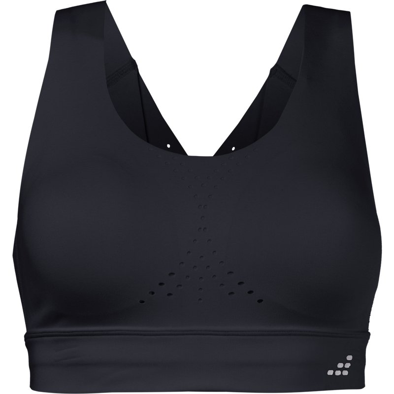 BCG Women's HI Strap Back Bra Caviar, Small - Women's Workout Bras at Academy Sports