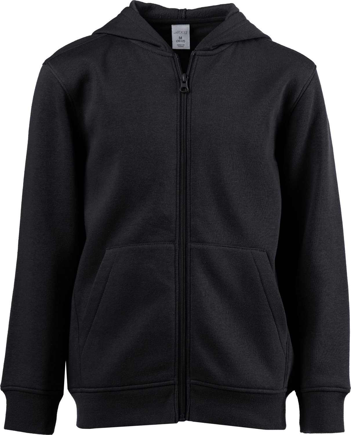 BCG Boys' Lifestyle Cotton Fleece Full-Zip Hoodie