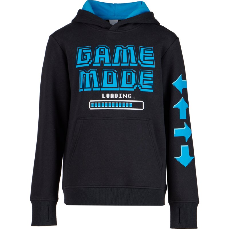 BCG Boys' Lifestyle Game Mode Hoodie Black, X-Small - Boy's Fleece at Academy Sports