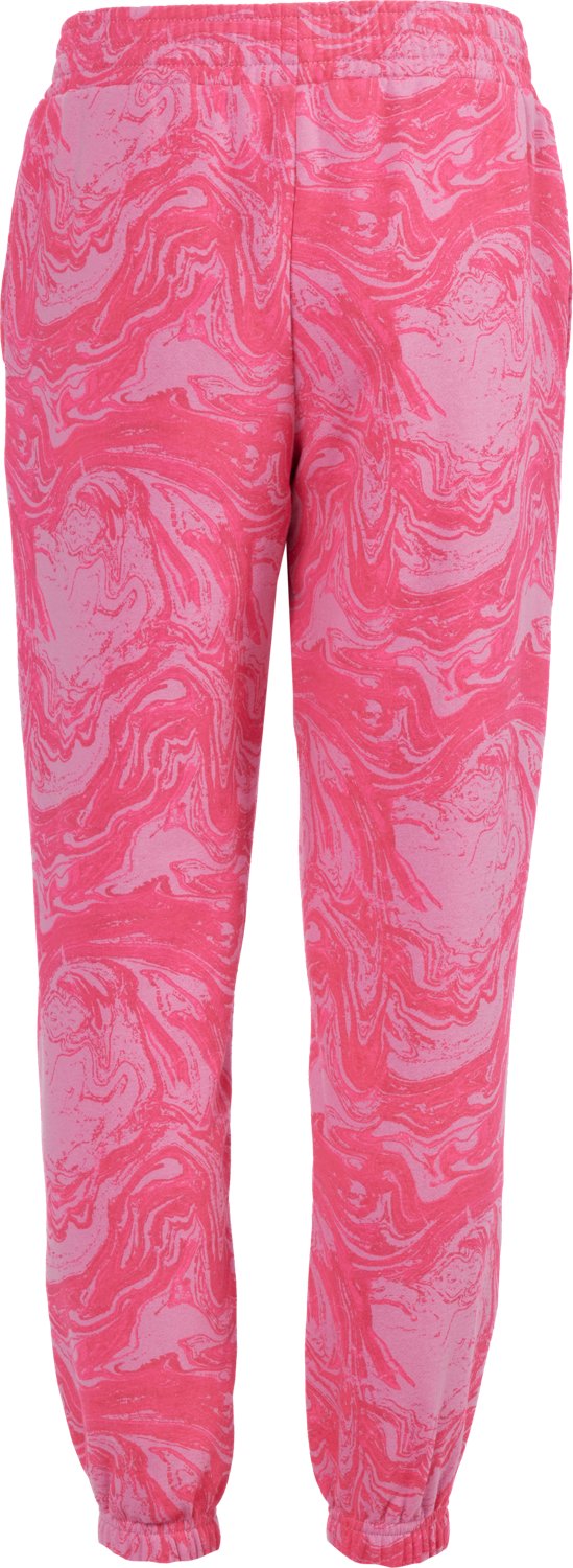 BCG Girls' Lifestyle Cotton Fleece Marble Jogger - view number 2