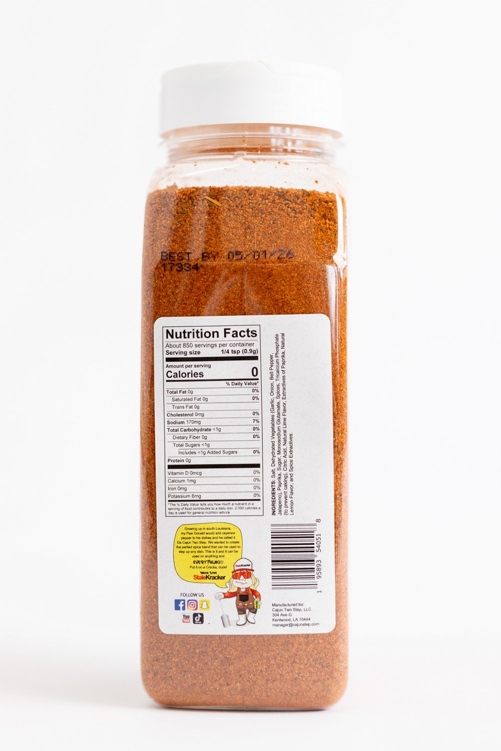 Cajun Two Step 27 oz Original Blend Seasoning - view number 3