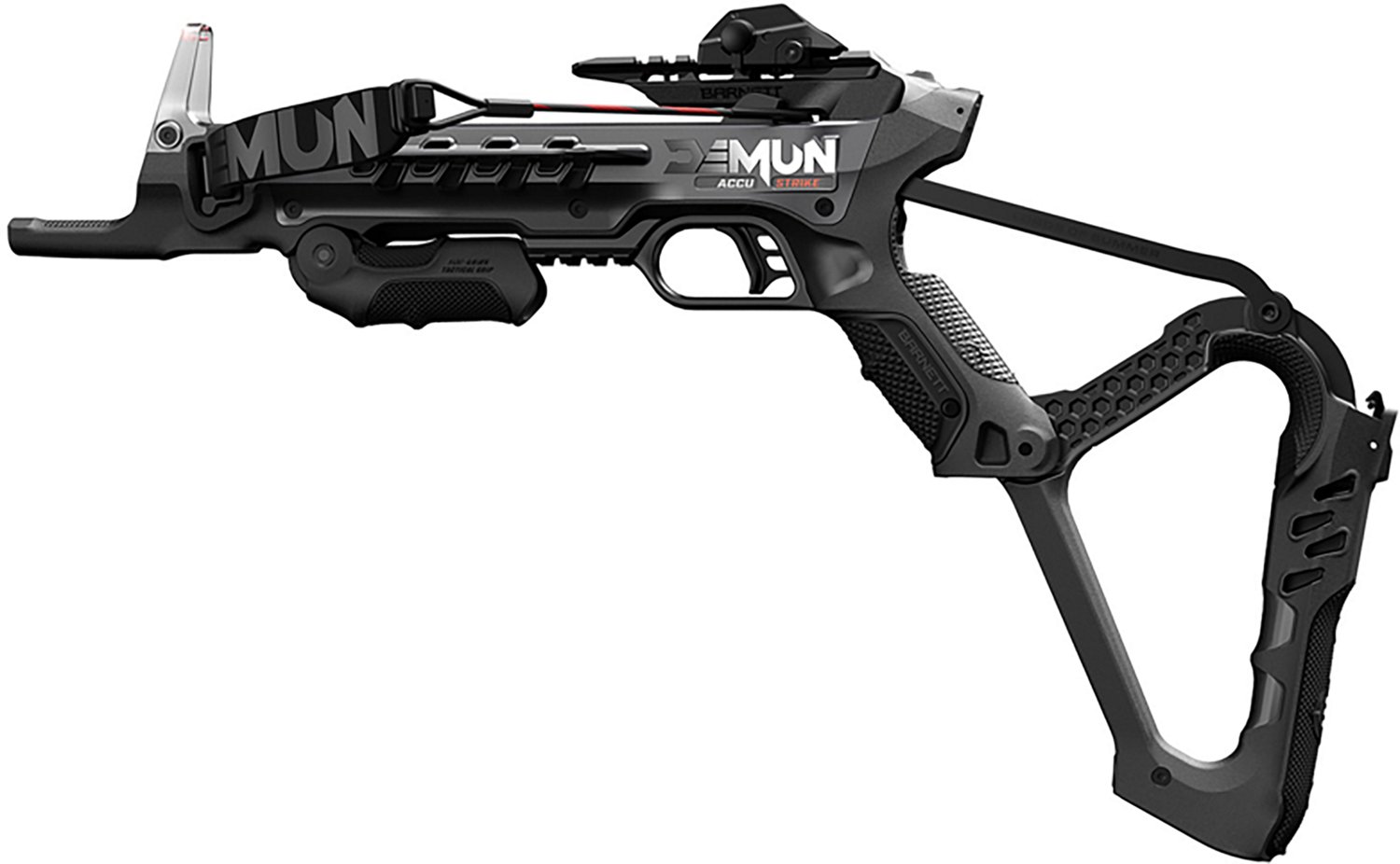 thumbnail image 2 of Mini Crossbow Barnett Demun Accu Strike - Compact 190fps Pistol Crossbow With Bolts Barnett Demun Accu Strike Compact Crossbow Pistol 190fps 2 of 11